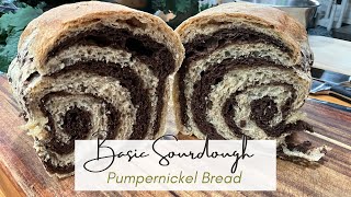 Basic Sourdough Pumpernickel Bread [upl. by Konstantin]