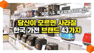 quot놀랄지도 몰라요quot 삼성 LG 말고 당신이 꼭 알아야 할 한국 브랜드 43가지 📺 [upl. by Hedelman]