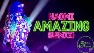 WWE Amazing Remix Naomi AE Arena Effect [upl. by Kcirdehs]