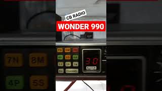 vintage cb radio WONDER 990 shorts [upl. by Gefen471]