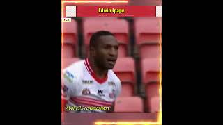 Edwin Ipape with one of the best finishes for the Leigh Leopards [upl. by Vanderhoek362]