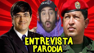 JAIME BAYLY🇵🇪 ENTREVISTA A HUGO CHAVEZ🇻🇪 PARODIA [upl. by Yddub]