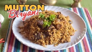 Mutton Biryani Recipe  How to Make Mutton Biryani in Pressure Cooker  Yummy Nepali Kitchen [upl. by Anahs]