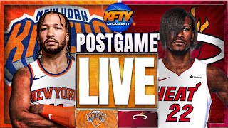 New York Knicks vs Miami Heat Post Game Show EP 473 Highlights Analysis Live Callers [upl. by Anawek]