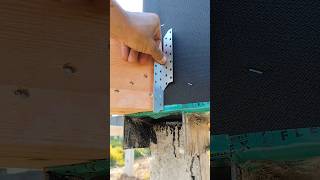 Installing a Terrace Log at 45 Degrees and a Reliable Way to Secure it hanger [upl. by Annej]