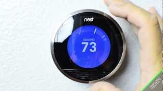 Demo Nest Learning Thermostat [upl. by Case321]