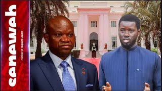 Déclaration de presse conjointe de Bassirou Diomaye Faye et de Brice Clotaire Oligui Nguema [upl. by Irtimd76]