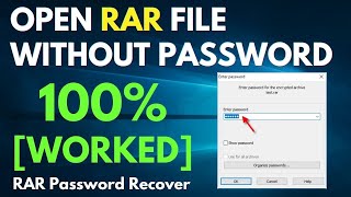 rar password recovery online  How to Open RAR File Without Password RAR Password Unlocker [upl. by Eartha617]