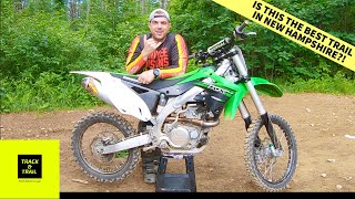 BEST DIRT BIKEATV TRAIL IN NH REVIEW HOPKINTONEVERETT TRAIL [upl. by Stevy923]