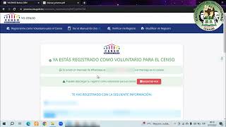 REGISTRO DE VOLUNTARIADO PARA EL CENSO 2024 BOLIVIA [upl. by Eirelav]