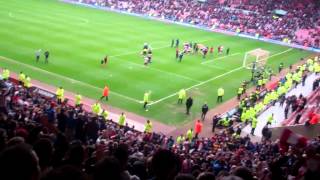 Sunderland Fans Chanting During Lap Of Honour [upl. by Halstead]