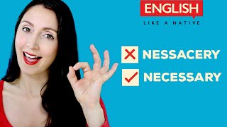 25 Most Common Spelling Mistakes In English  Even Natives Make [upl. by Heurlin]