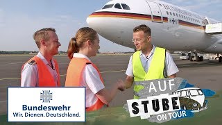 48 Auf Stube on Tour Hoch hinaus im Regierungsflieger – Lufttransportbegleiter der Bundeswehr [upl. by Nam187]