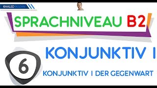 اللغة الألمانية B2 006 Konjunktiv I der Gegenwart [upl. by Neeron]