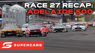 Race 27 Recap  VAILO Adelaide 500  Supercars 2023 [upl. by Erasme303]