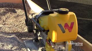 Wacker Neusons Batterypowered Plate Compactor is Simple to Operate [upl. by Moreland703]