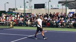 Roger Federer Practice CLOSE UP ForehandBackhand 1080P HD [upl. by Cadmar]