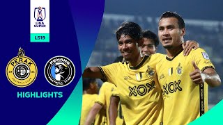 Perak FC 31 Penang FC  LS19  Highlights Liga Super 2023 [upl. by Hodge70]