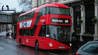 Route 149 LT602 LTZ1602 Towards Princess May Street From London Bridge [upl. by Naihr]