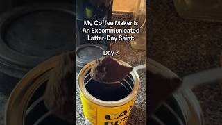 “My Coffee Maker Is An Excommunicated LatterDay Saint”  Day 7  taylorswift swifties shorts [upl. by Aremaj]