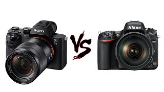 Sony A7 II vs Nikon D750 [upl. by Castor]