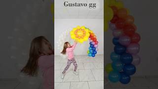 🌞 Balloon decoration ideas 🤩 birthday decoration ideas at home  baloon  cartoon  tiktok [upl. by Aneert]