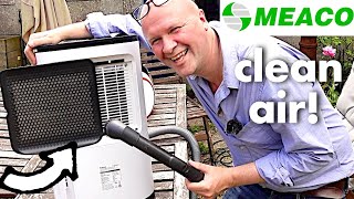 How I clean our Meaco dehumidifier filter [upl. by Roche]