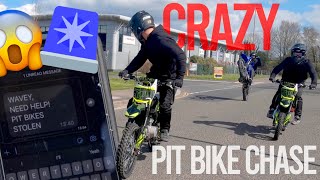 DANGEROUS Pit Bike Chase [upl. by Friday690]