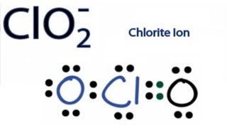 ClO2 Lewis Structure  How to Draw the Lewis Structure for ClO2 Chlorite Ion [upl. by Etiuqram]