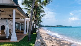 Luxury beachfront villa 4 bedrooms SR0303  Koh Samui [upl. by Ardelis]