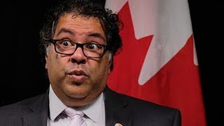 Calgary Mayor Naheed Nenshi says hes being targeted by online election bots  Sunday Scrum [upl. by Aicinod877]