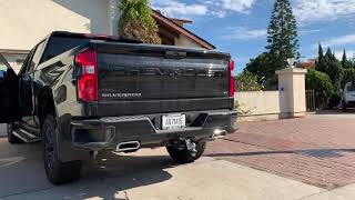 2020 chevrolet silverado Corsa sport exhaust [upl. by Eikkin807]