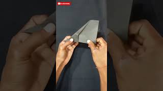 Paper Jet  how to make paper plane paperplane craft plane gunplane paperplanes diy [upl. by Jule]