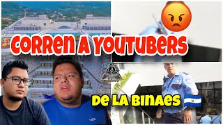 Corren a Youtubers Salvadoreños de la BINAES 🚨 [upl. by Quar262]