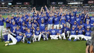 Los Angeles Dodgers NL West Champions [upl. by Brice]