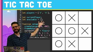 Tic Tac Toe in p5js Coding Challenge 149 [upl. by Aradnahc]