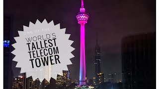 Kuala Lumpur Tower KL Tower SKYDECK Experience  One of the tallest towers in the World kltower [upl. by Anisor]