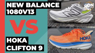 New Balance Fresh Foam 1080v13 Vs Hoka Clifton 9  Two cushioned shoes with some big updates [upl. by Rehnberg516]