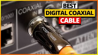 Best Digital Coaxial Cable Reviews 2024 Top 6 To Buy From Amazon [upl. by Corbie]