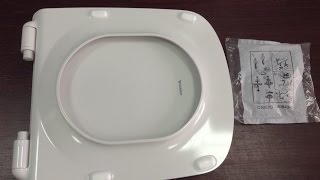 Unboxing toilet seat Duravit Durastyle slow closing [upl. by Eart]