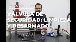 WD40 Specialist Válvula de Seguridad Limpieza y Desarmado [upl. by Quartet]