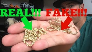 How to spot FAKE GOLD [upl. by Inaniel]