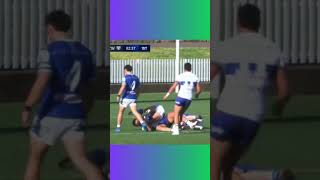 Edward Kosi Mangere East 2 tries for NZ Warriors in NSW Cup UpTheWahs [upl. by Zeitler]