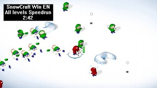 SnowCraft Win EN All levels Speedrun 242 [upl. by Felicle313]