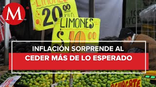 Inflación en México desacelera en febrero y se ubica en 762 [upl. by Ayatan]