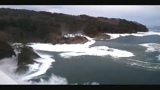 Top 10 Biggest Tsunami Caught On Camera [upl. by Bonner]