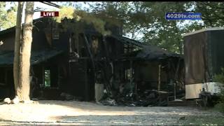 Fire destroys Bella Vista home [upl. by Lello]