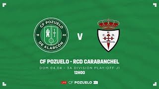 🔴 DIRECTO  CF POZUELO 🆚 RCD CARABANCHEL  J1 [upl. by Nilhsa]