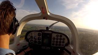 Baltic Aviation Academy flight in Tecnam 2002JF [upl. by Adamec]