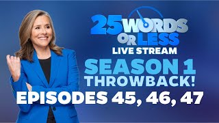 Throwback Thursdays LIVE OG Episodes 45 46 47 Season 1 LIVE Stream  25 Words or Less Game Show [upl. by Meisel]